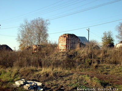Покровская церковь.Руины